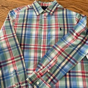 Ralph Lauren  boys button down / like new